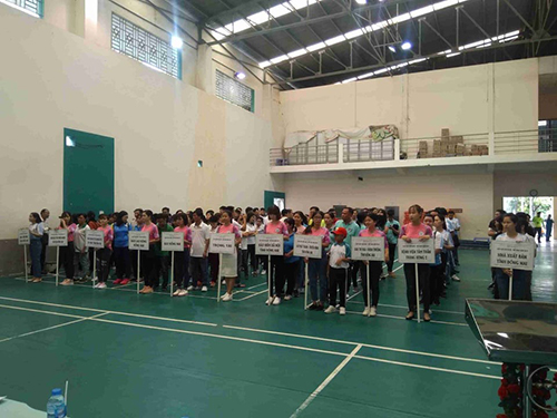 Hội thao Khối thi đua số 13: Tinh thần Thể thao - Thân thiện - Đoàn kết