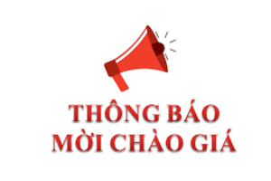 Thông báo Về việc mời chào giá thực hiện sửa chữa, chống thấm trần Phòng Điều dưỡng