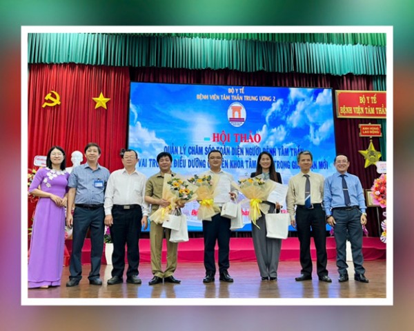 Hội thảo khoa học điều dưỡng chuyên khoa Tâm Thần năm 2025 tại Bệnh viện Tâm thần Trung ương 2