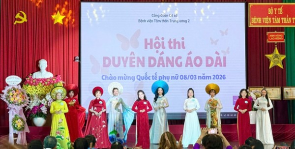 Hội Thi “Duyên Dáng Áo Dài” Chào Mừng Ngày Quốc Tế Phụ Nữ 08/03/2026
